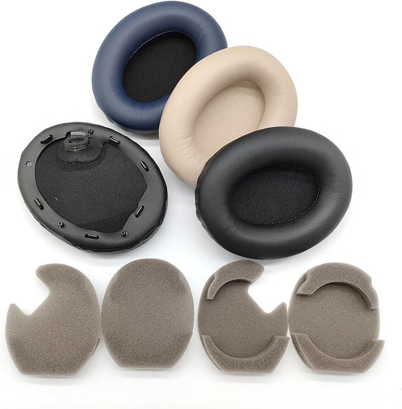 Black Replacement Ear Pads Cushion for Sony WH 1000XM4 Headphones - Image 5